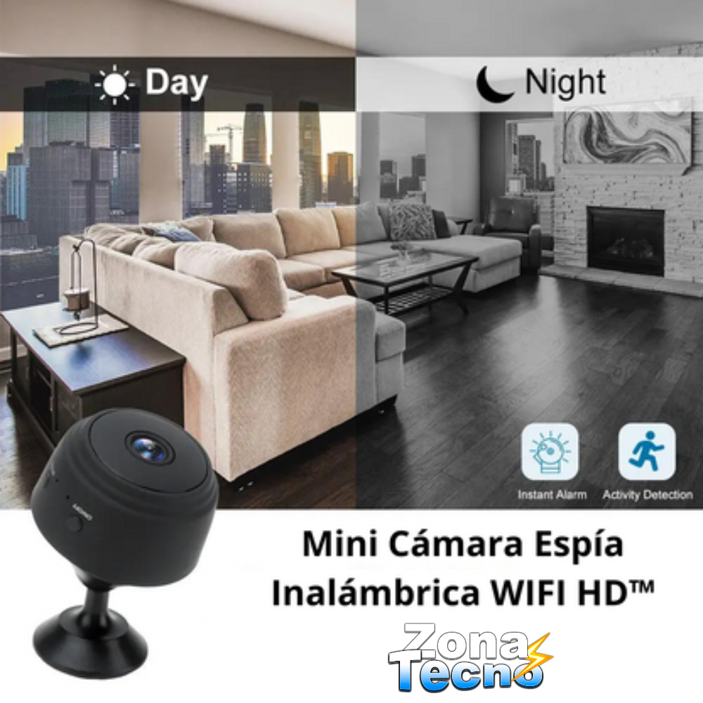 Mini Cámara de Seguridad Full HD 4K UltraVision™️