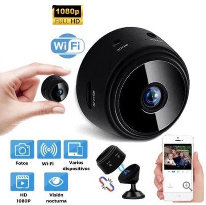 Mini Cámara de Seguridad Full HD 4K UltraVision™️
